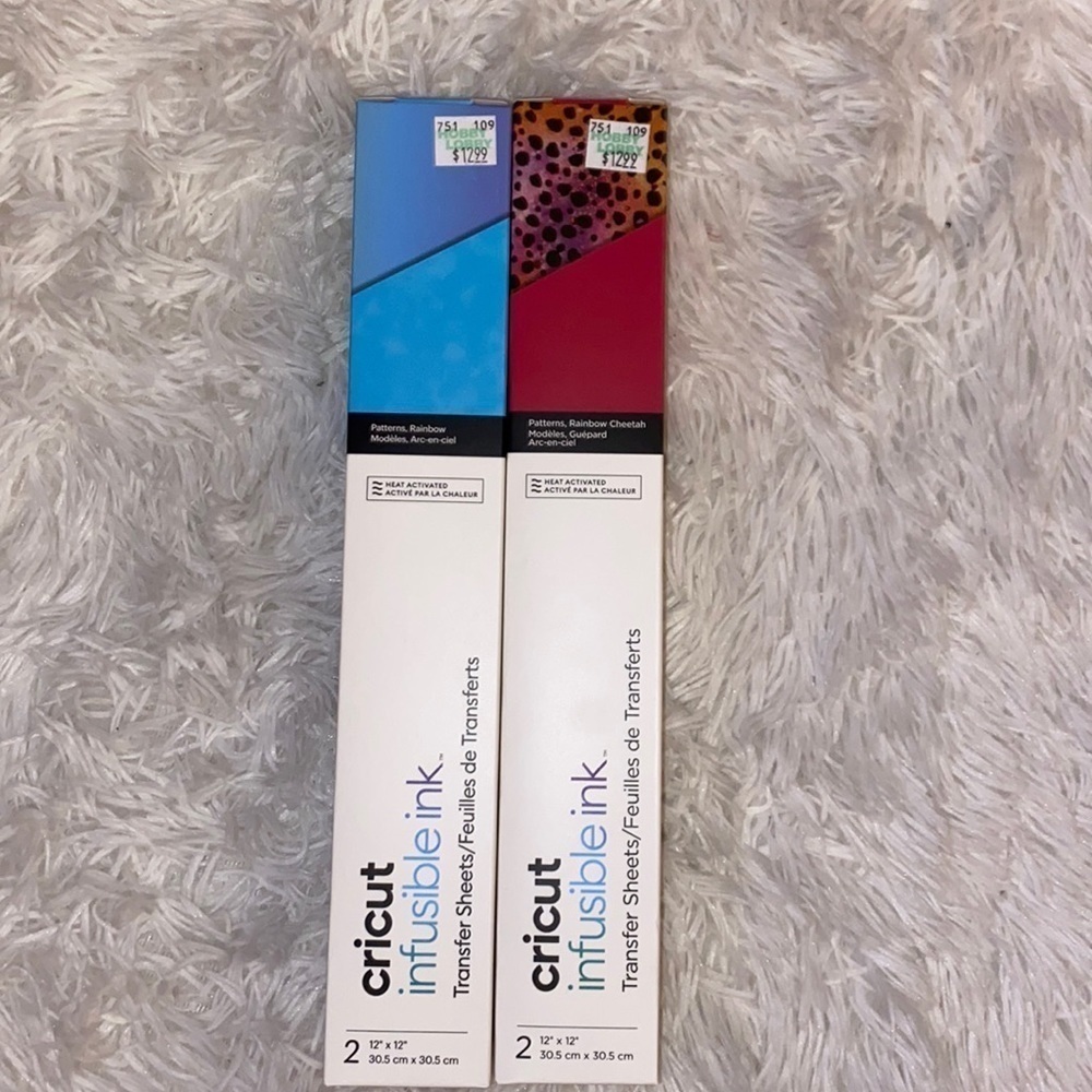 NWT Cricut infusible ink transfer sheets bundle